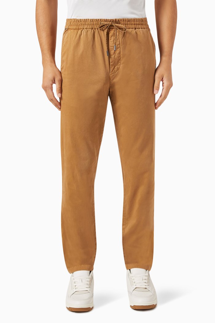 

Chelsea Premium Garment-dyed Pants in Stretch-cotton, Neutral