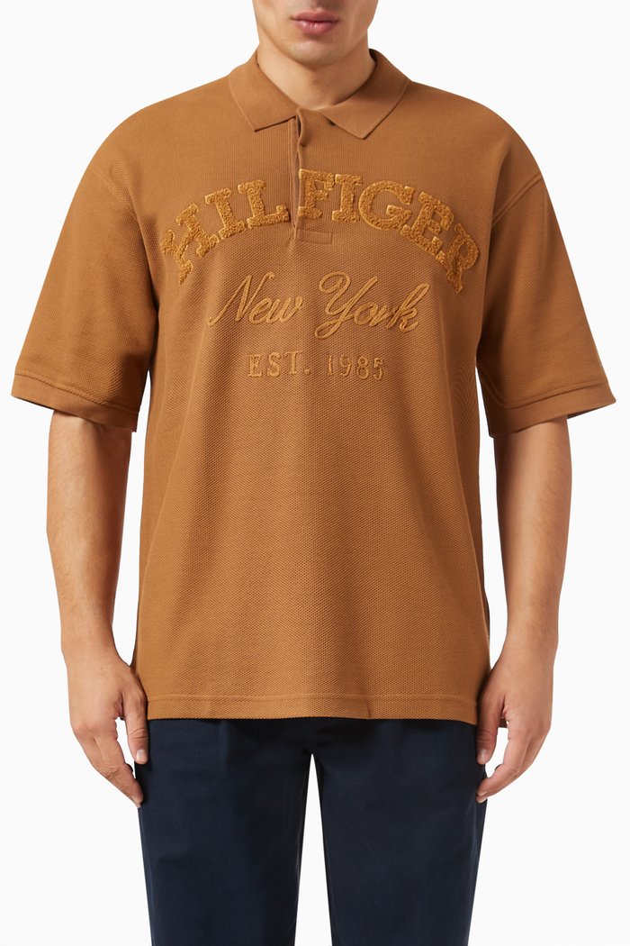 

Monotype Polo Shirt in Cotton-piqué, Neutral