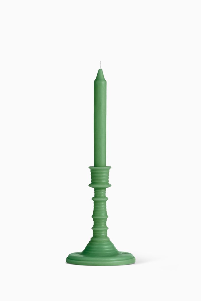 

Luscious Pea Wax Candleholder, 340g, Colourless