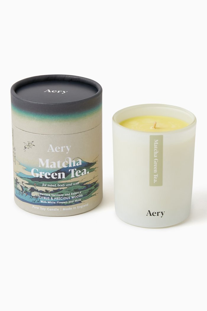 

Matcha Green Tea Soy Candle, 200g, White