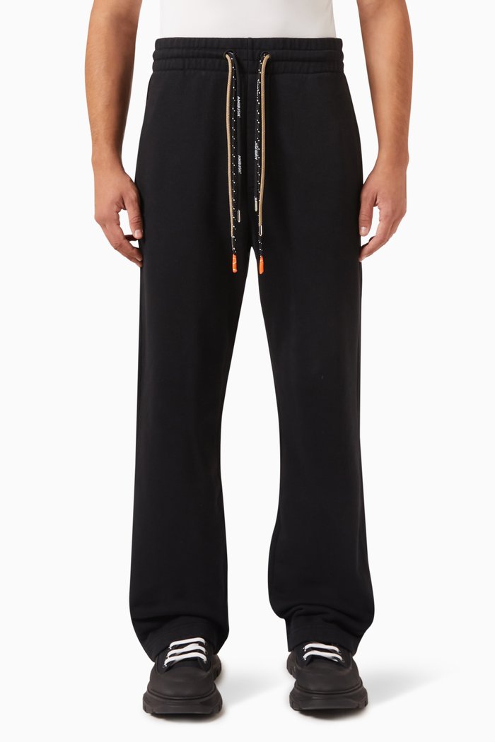 

Multicord Sweatpants in Cotton, Black