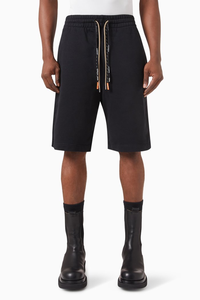

Multicord Sweatshorts in Cotton, Black