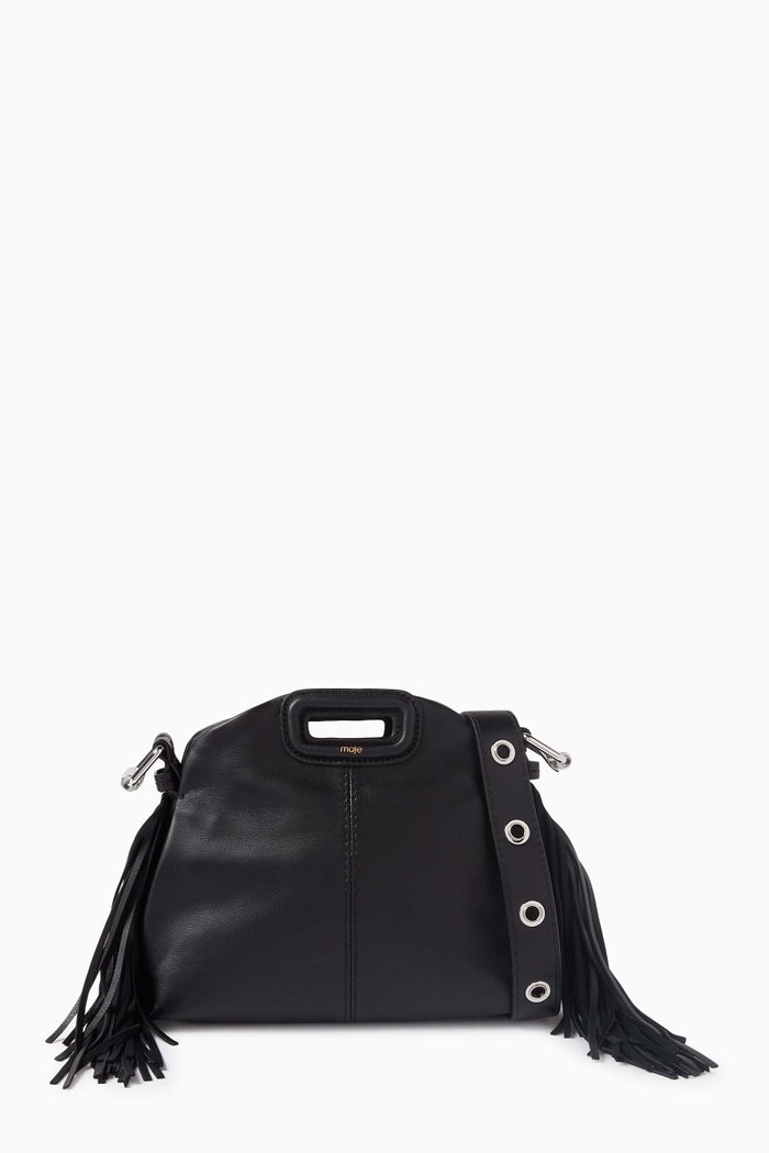 

Mini Miss M Bag in Leather, Black