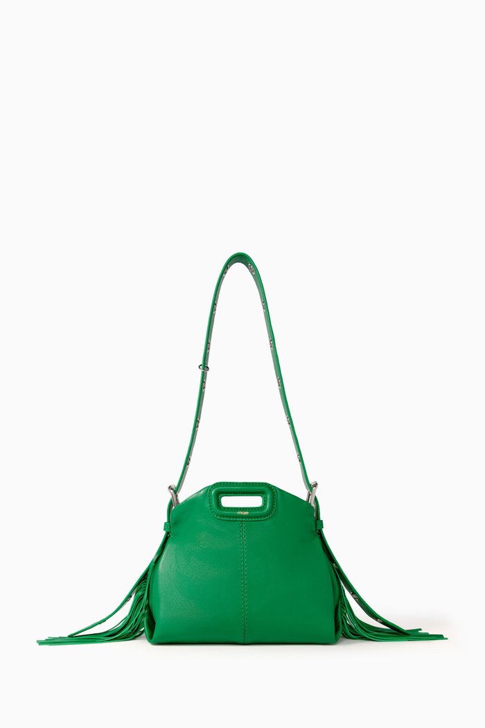 

Mini Miss M Bag in Leather, Green