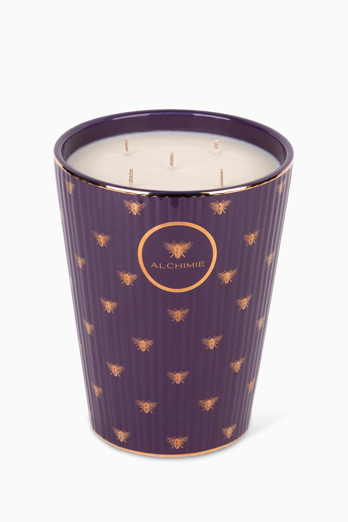 

L'Abeille Pourpree Candle, 5kg, Colourless