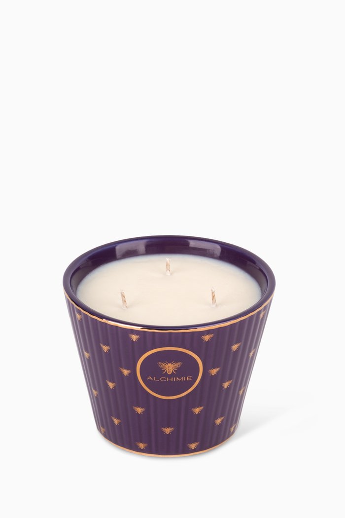 L'Abeille Pourpree Candle, 1.5kg, Colourless