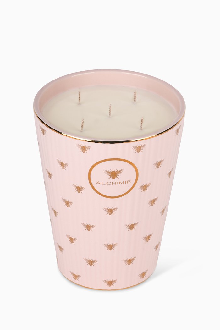 

L'Abeille Rosee Candle, 5kg, Colourless