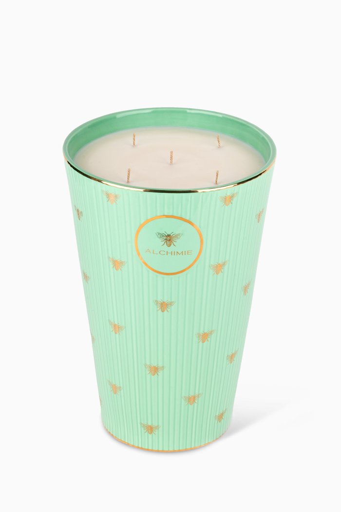 L'Abeille Olivee Candle, 10kg, Colourless