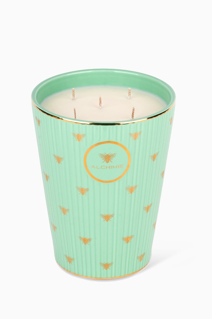 L'Abeille Olivee Candle, 5kg, Colourless