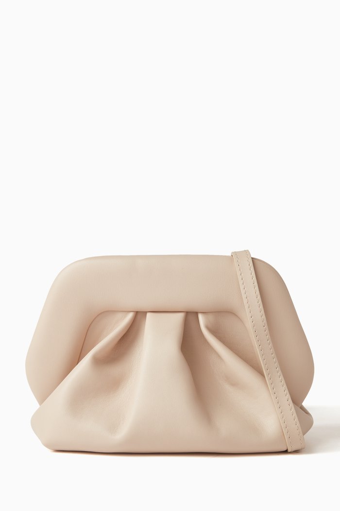 

Gea Clutch Bag in Vegan Fabric, Neutral