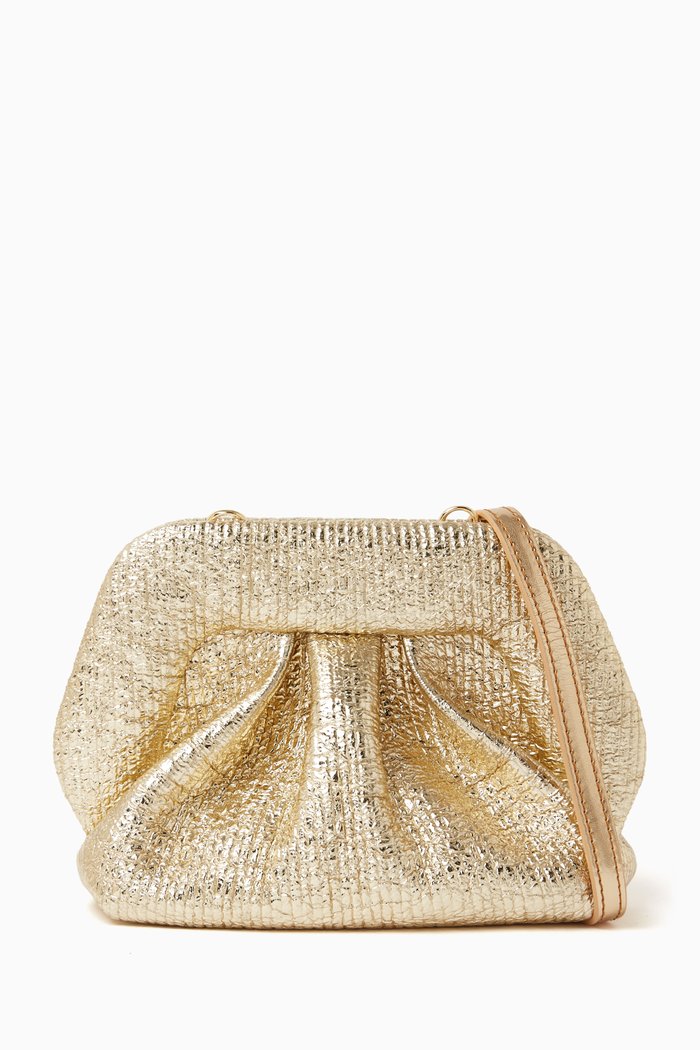 

Gea Clutch Bag in Vegan Fabric, Green