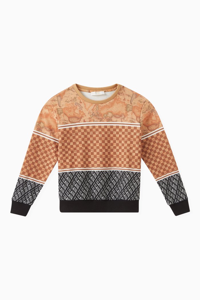 

Logo-print Sweatshirt in Cotton, Multicolour