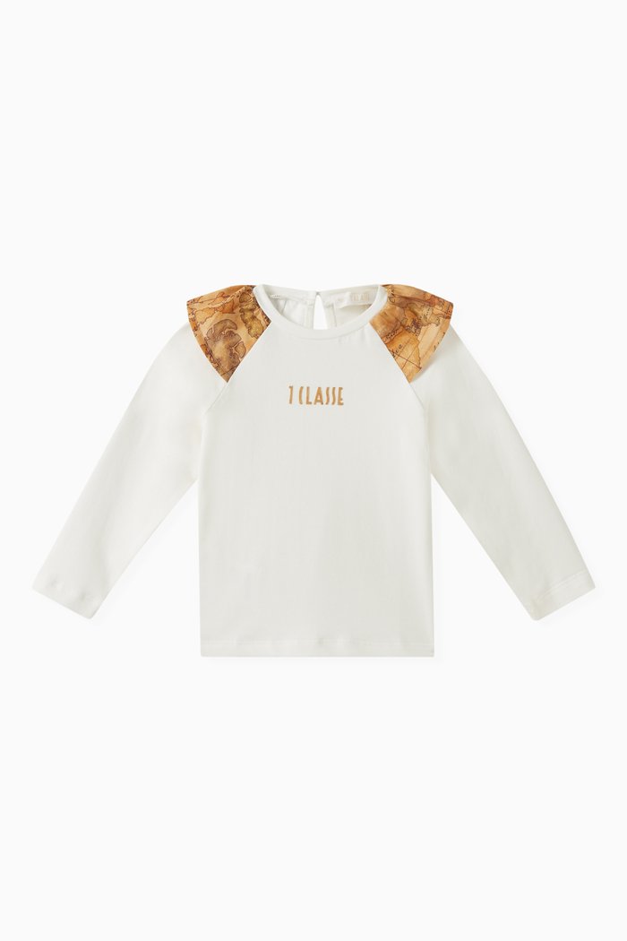 

Logo-Print T-shirt in Cotton, Neutral