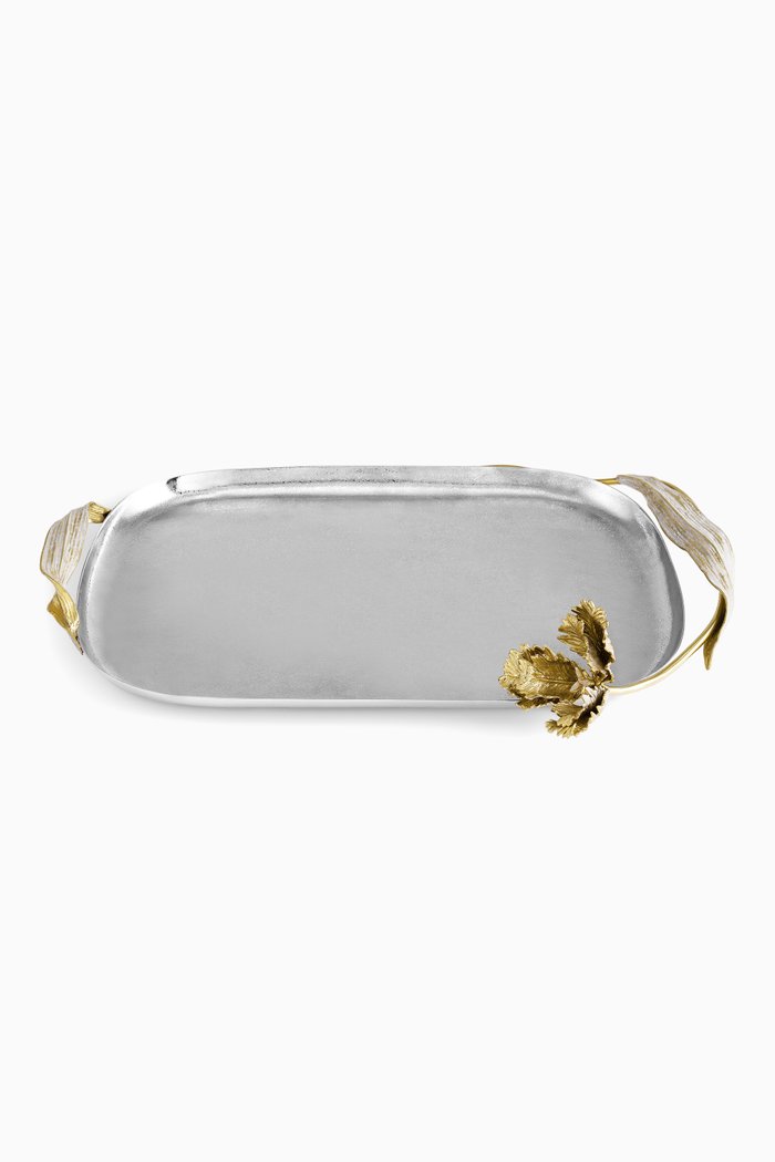 

Large Tulip Tray, Silver