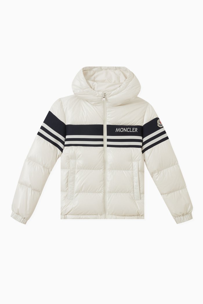 Mangal Down Jacket in Recycled Polyester, White