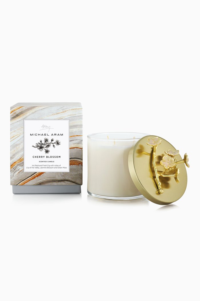 

Cherry Blossom Candle, Gold