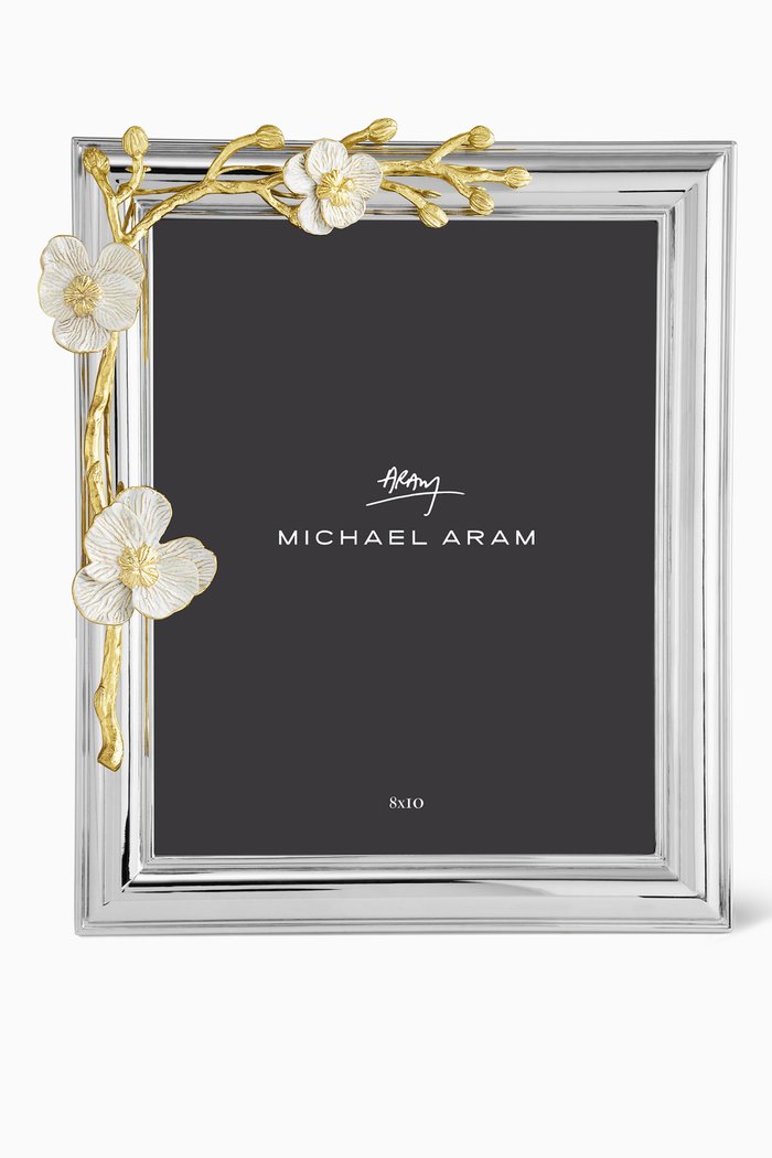 

Orchid Photo Frame, Silver