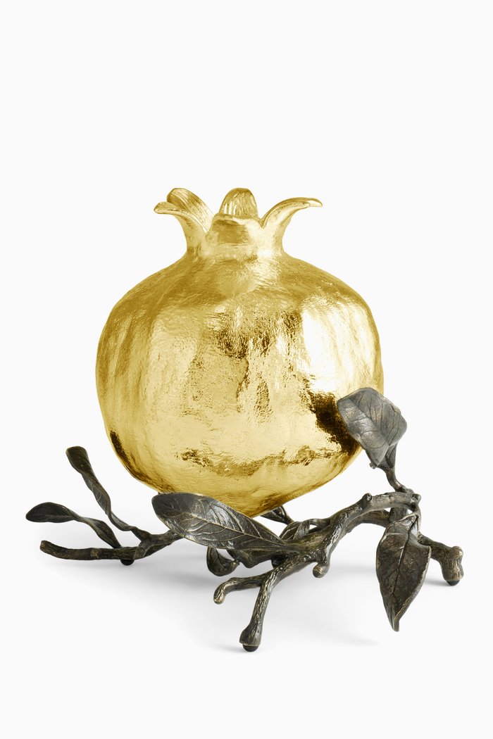 

Pomegranate Rose Vase, Gold