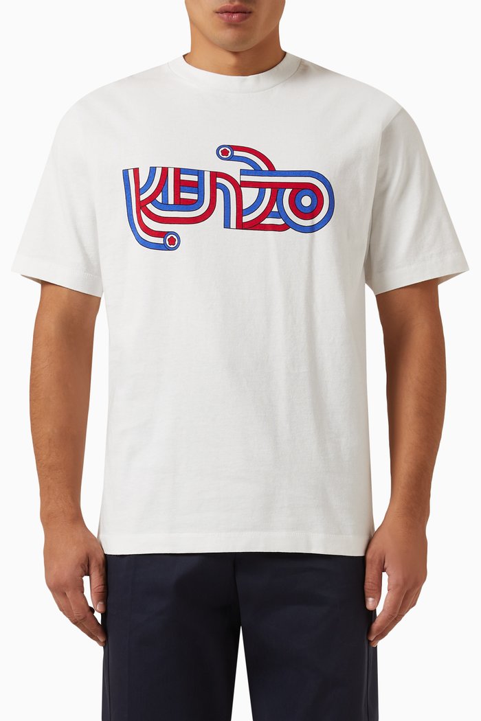 

Target T-Shirt in Cotton, Neutral