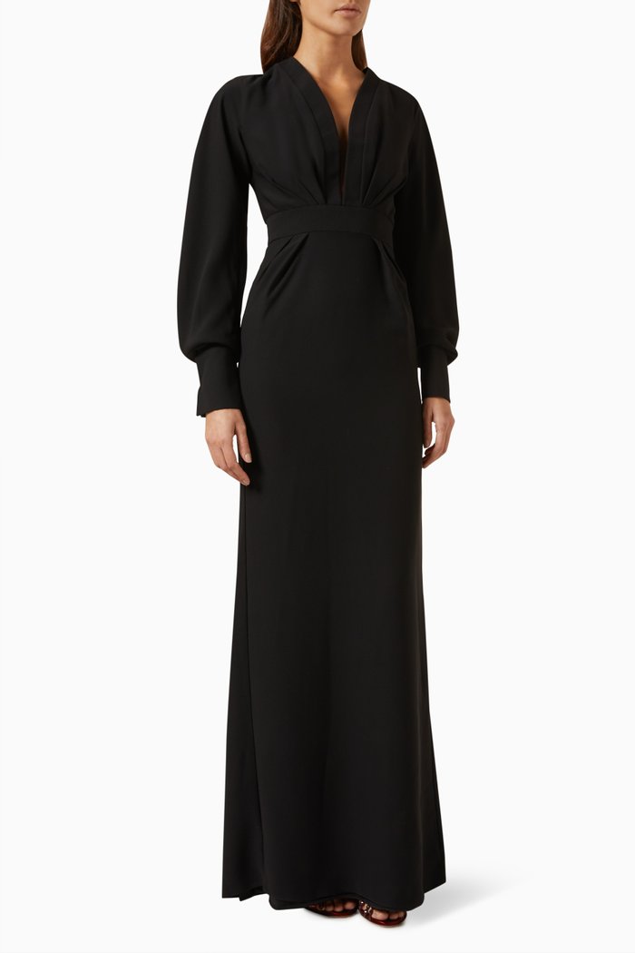 

Draped Skirt Maxi Dress, Multicolour