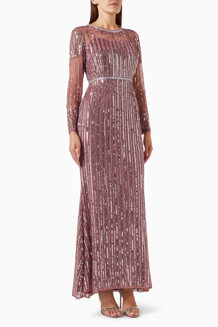 

Sequin Gown, Pink