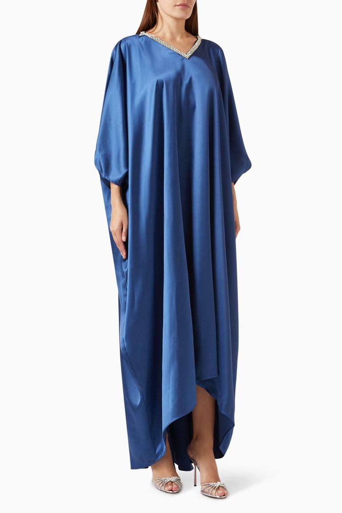 

Embellished Gown, Blue