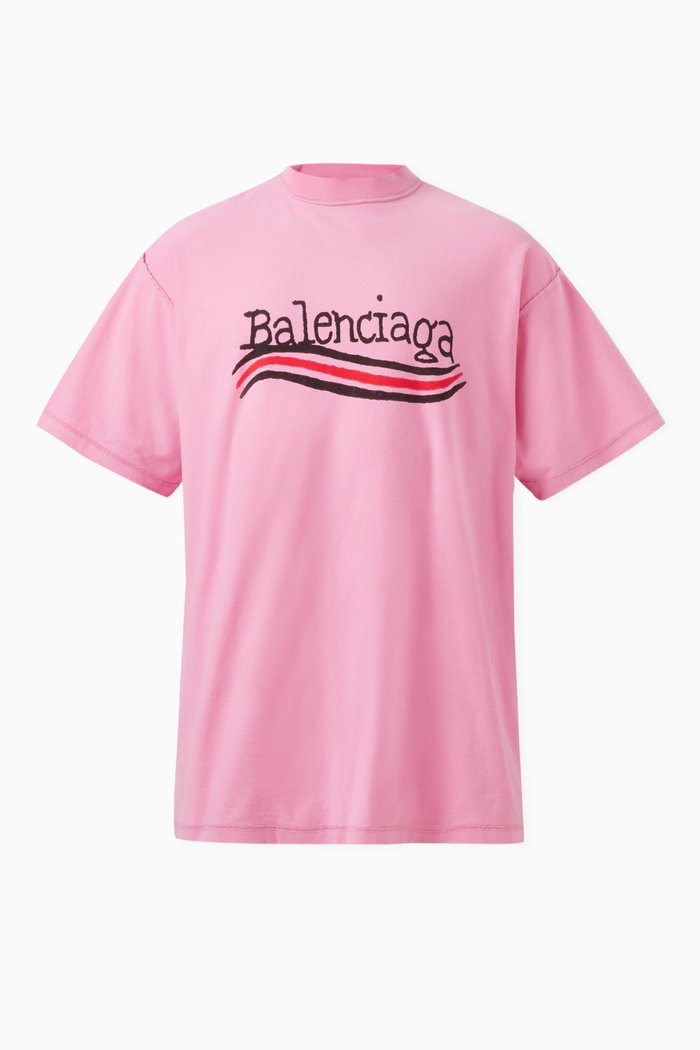 

Logo T-shirt in Cotton Jersey, Pink