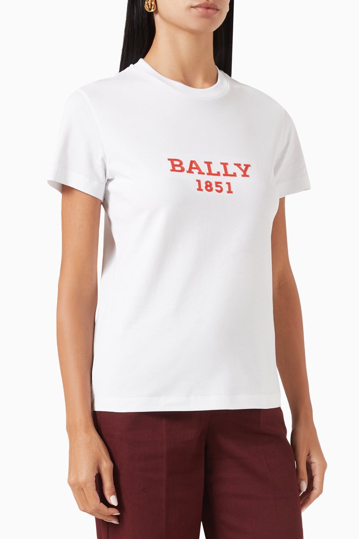 

Logo T-shirt in Cotton-jersey, White