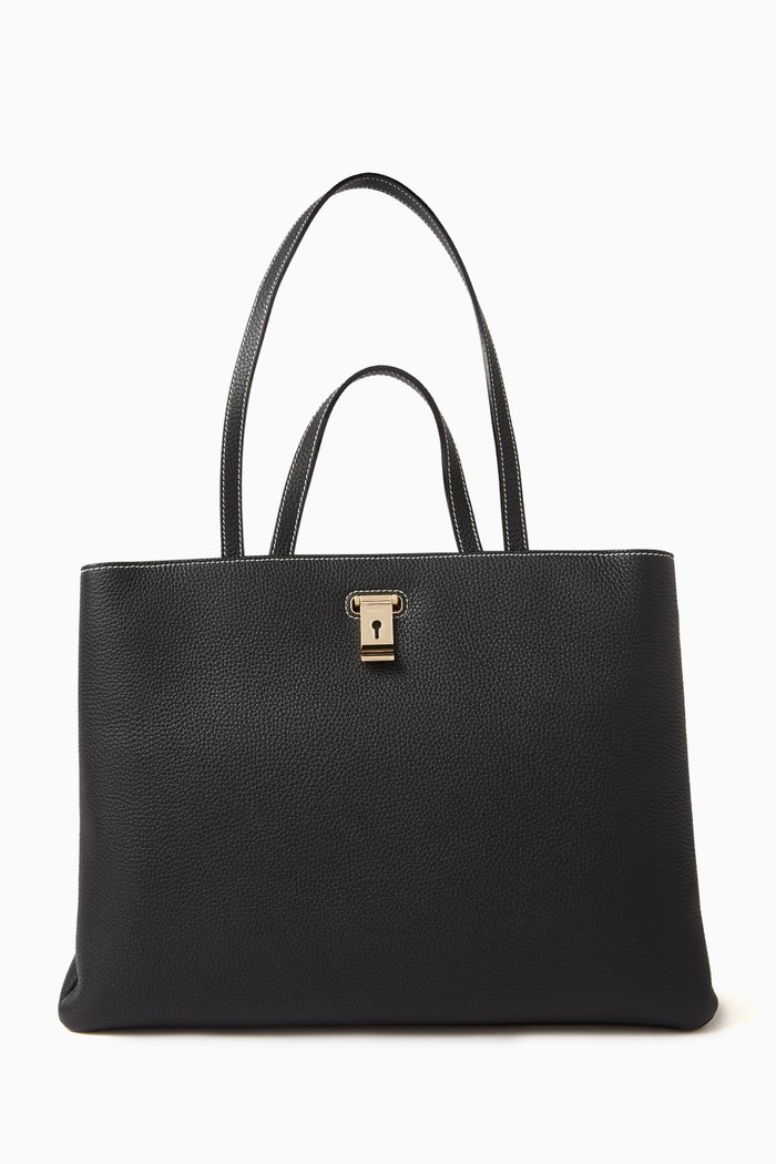 

Lya Tote Bag in Grained DriTan™ Leather, Multicolour