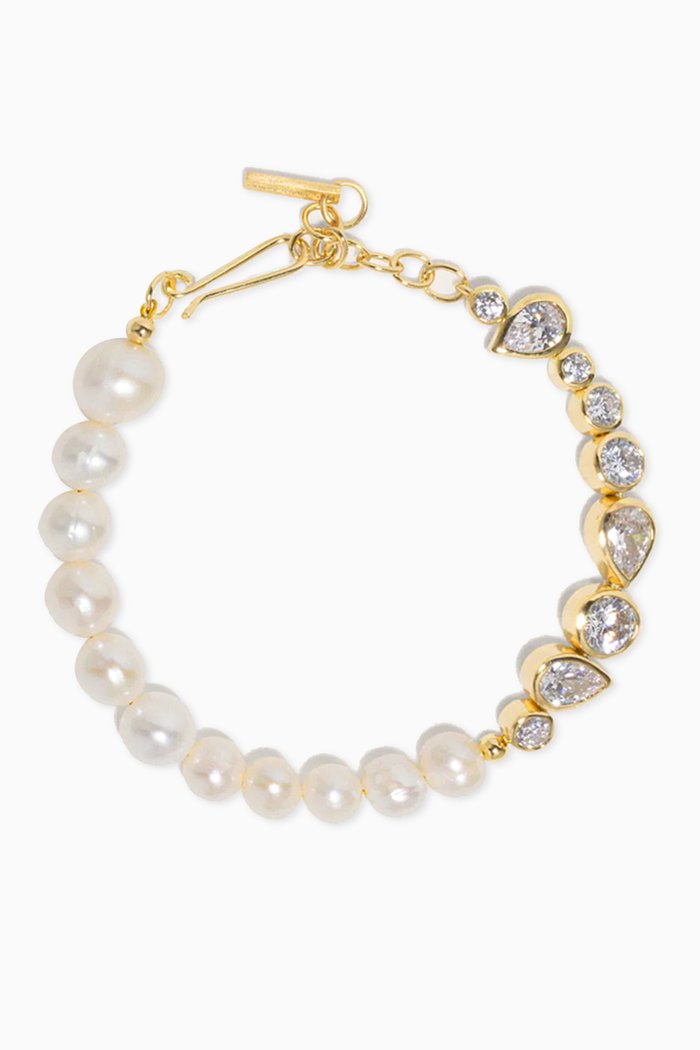 

Glitch Bracelet in 14kt Yellow Gold