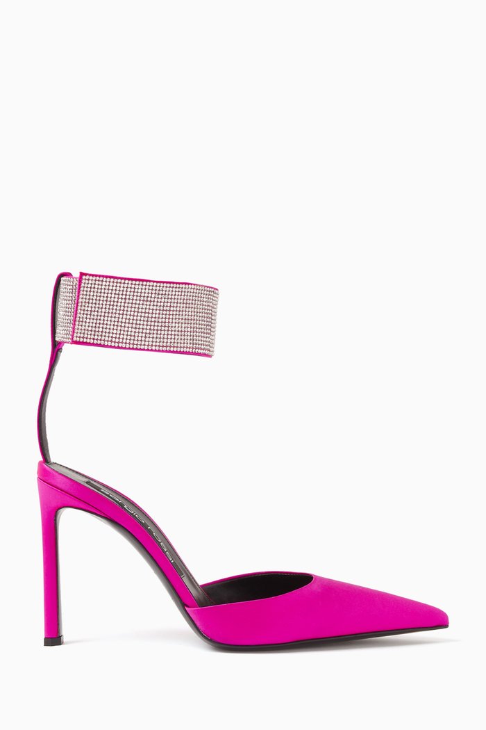 

SR Paris 95 Pumps in Satin, Pink