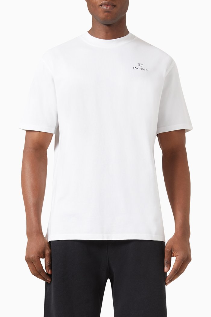 

Allan T-shirt in Organic Cotton, White