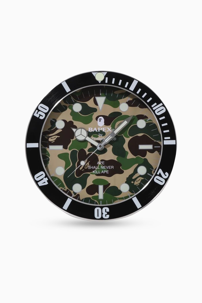 

ABC Camo Bapex Wall Clock, Multicolour