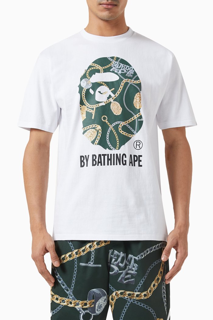 

Jewels By Bathing Ape T-shirt in Cotton, White