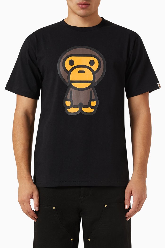 

Big Baby Milo T-shirt in Cotton-jersey, Black