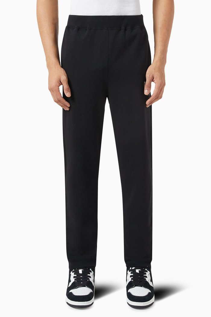 

NYC Logo Sweatpants in Cotton, Black