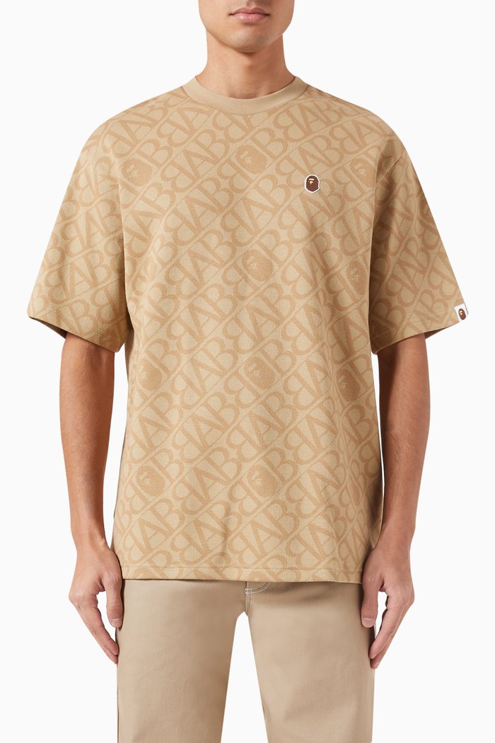 

Sport Monogram T-Shirt in Cotton, Neutral