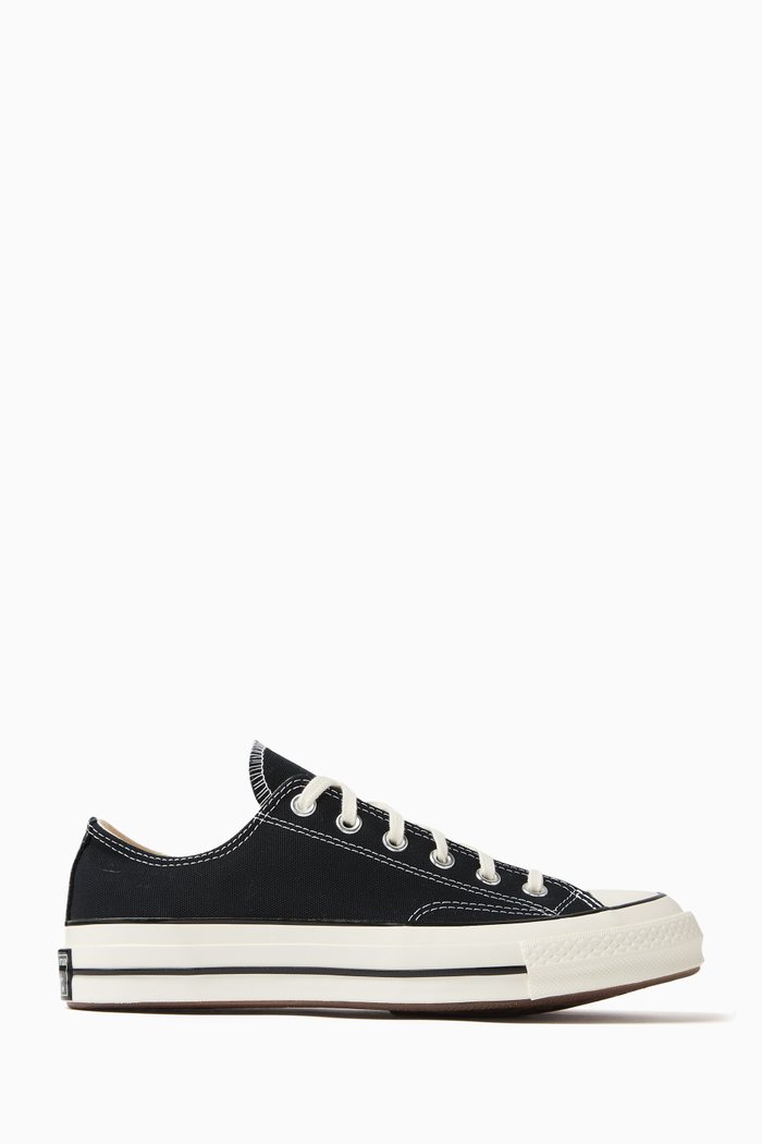 

Chuck 70 Low-top Sneakers in Canvas, Black