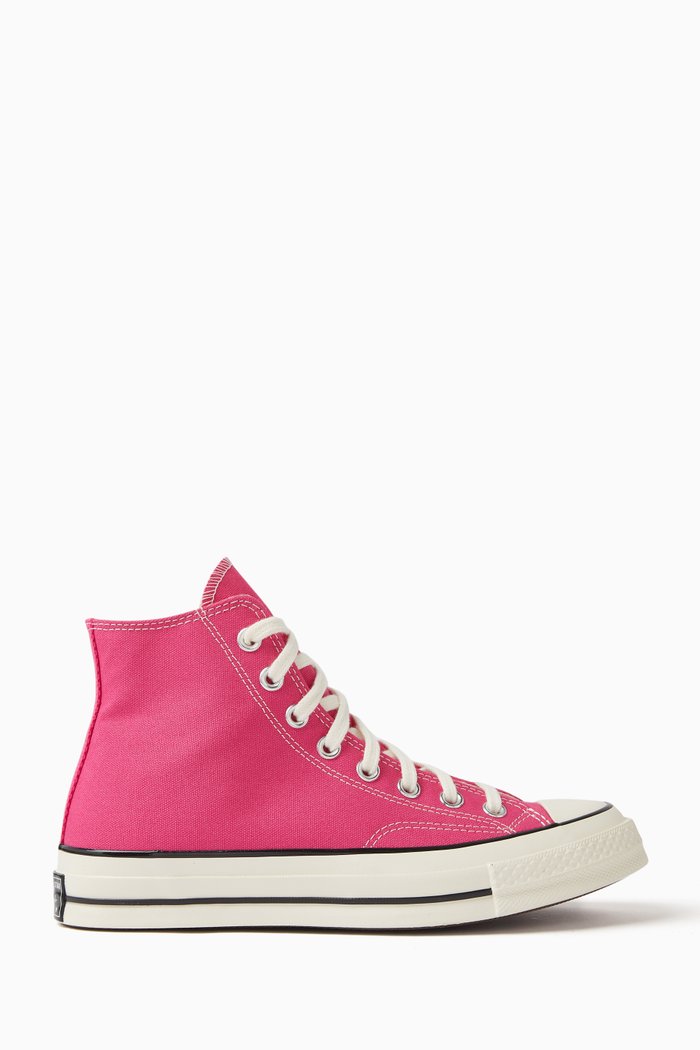 

Chuck 70 High-top Sneakers in Canvas, Pink