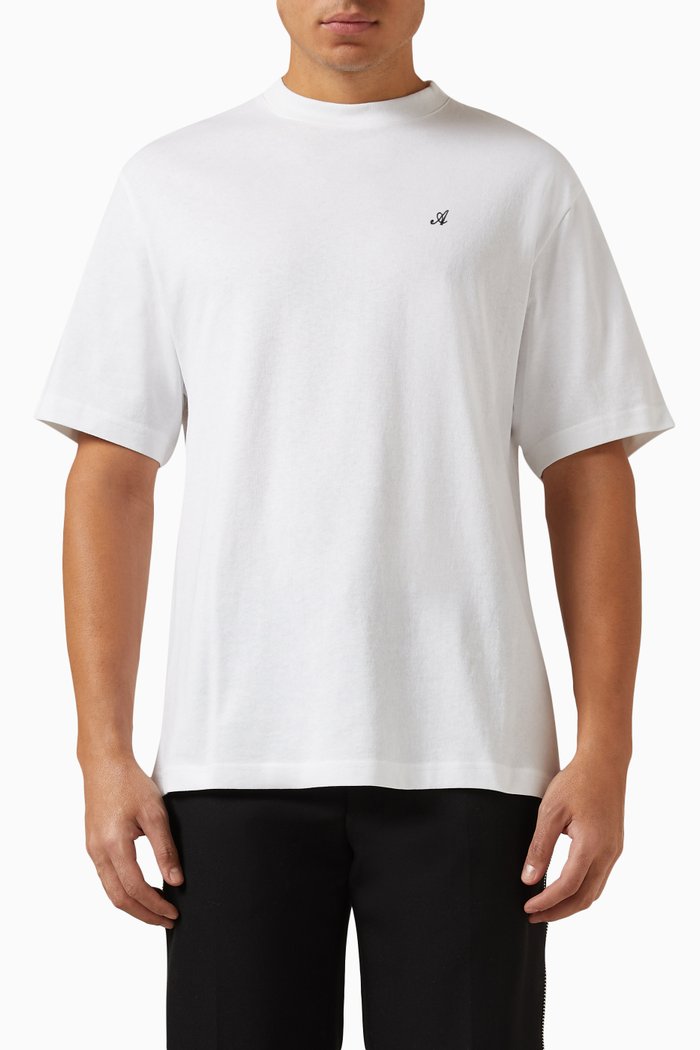 

Signature T-shirt in Organic Cotton-jersey, White