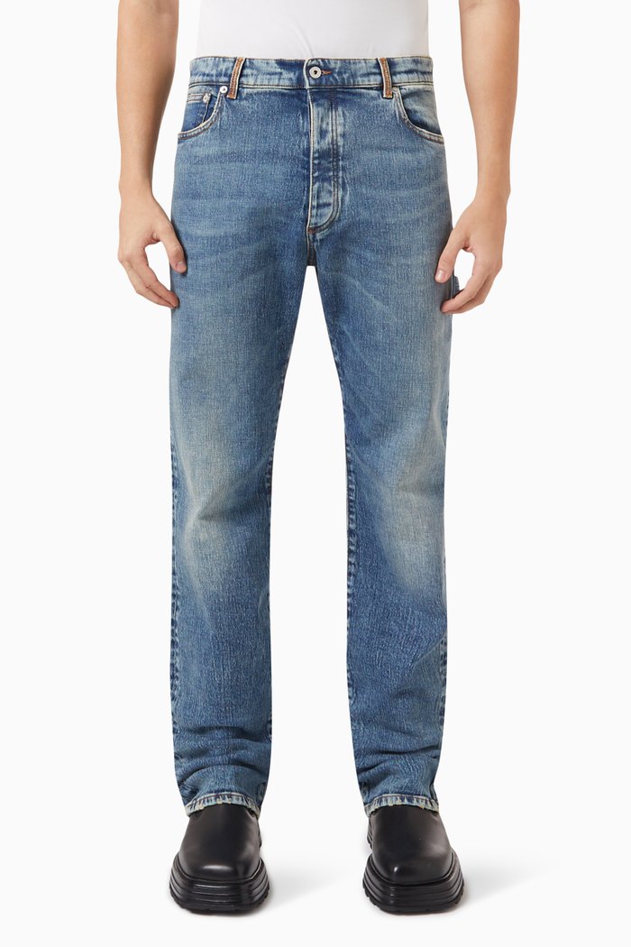 

Ex-Ray Washed Hammer Jeans, Blue