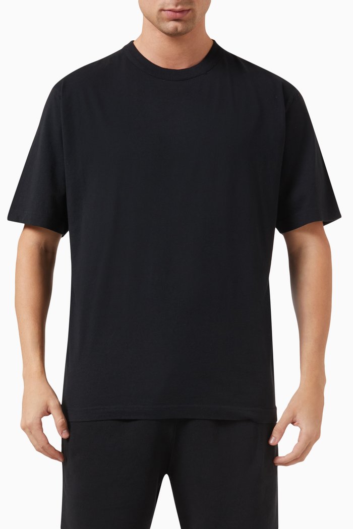 

Ex-Ray Logo T-shirt in Recycled Cotton-jersey, Black