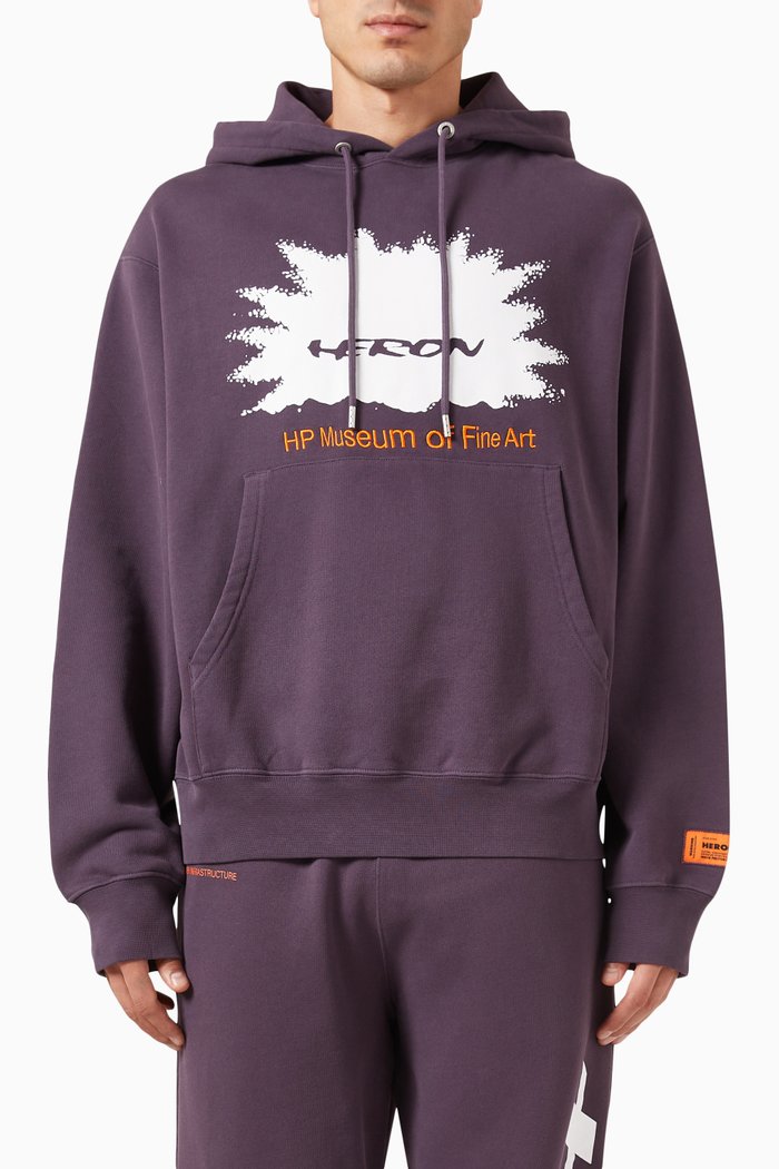 

HP Museum of Art Hoodie in Cotton, Purple
