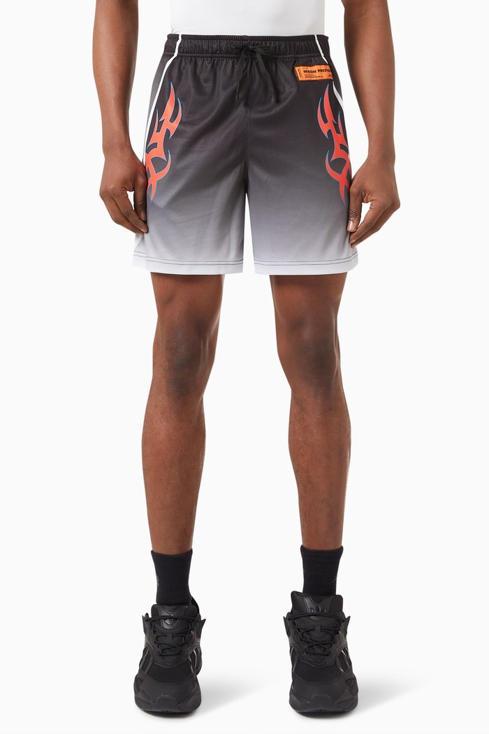 

Logo-patch Dry-fit Shorts in Nylon, Multicolour