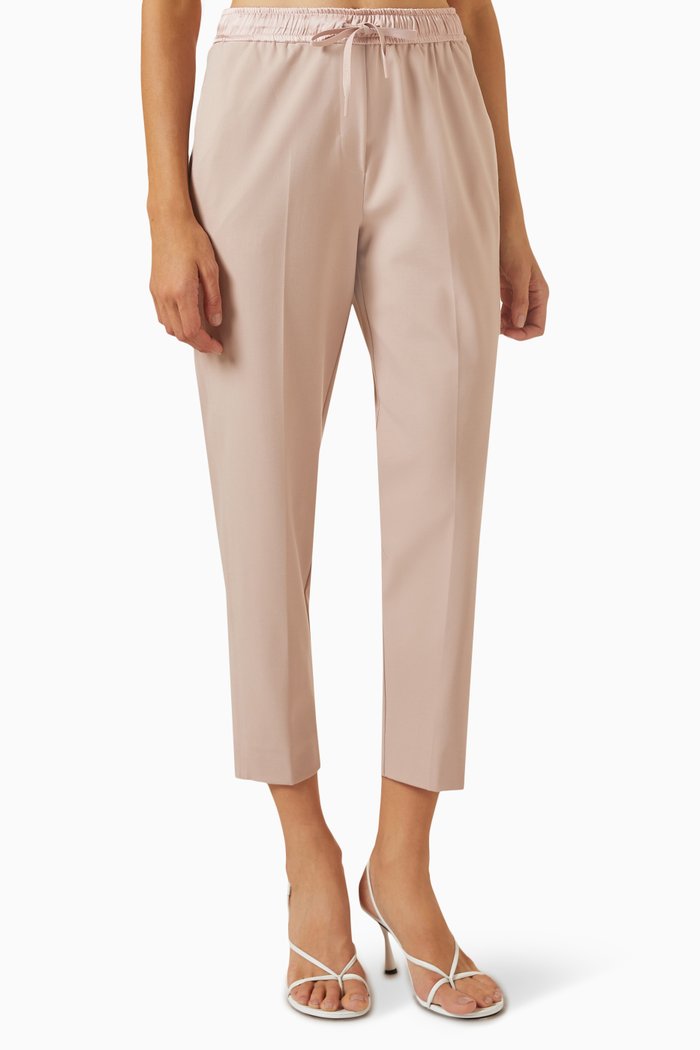 

Milva Joggers in Stretch-canvas, Pink