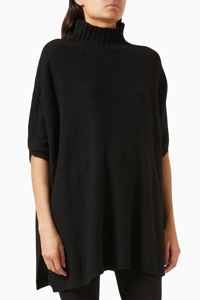

Rennes Sweater in Wool-knit, Black