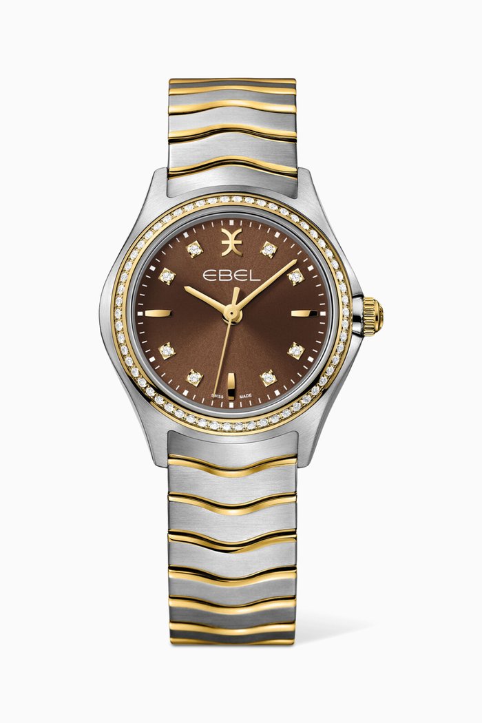 

Wave Lady Quartz Watch, 30mm, Silver