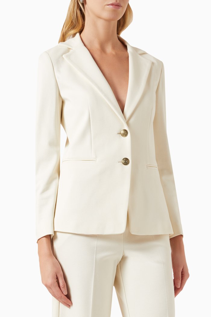 

Barra Jacket in Viscose-blend, White