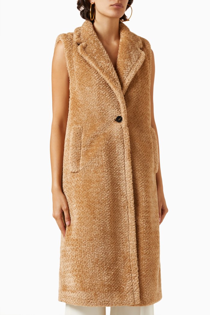 

Rivera Fluffy Coat, Brown