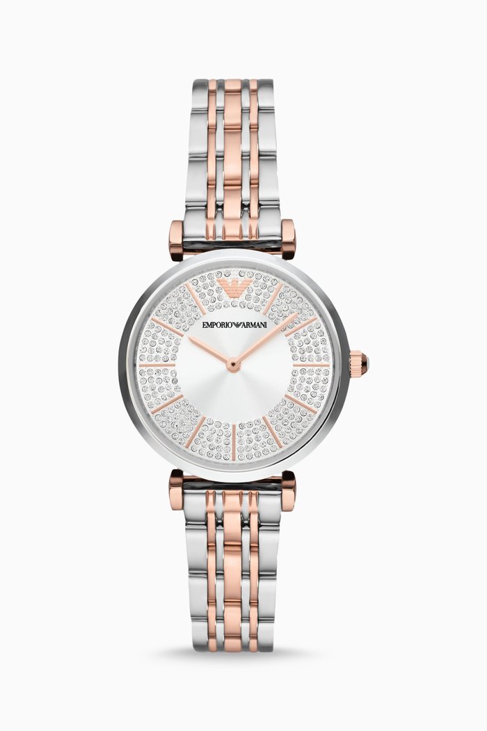 

Gianni Quartz Two-tone Stainless Steel Watch, 32mm, Multicolour